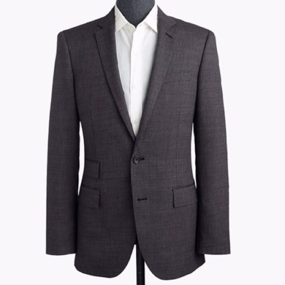 J. Crew Blazer in Italian Wool-Cotton